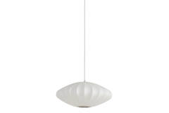 Hanging lamp Ø50x22 cm FAY white