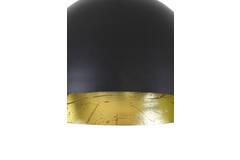 Hanging lamp Ø30x26 cm KYLIE black-gold