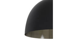 Hanging lamp Ø30x26 cm KYLIE black-matt nickel