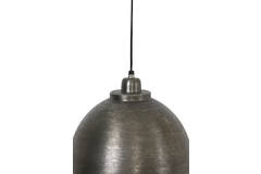 Hanging lamp Ø30x26 cm KYLIE dark raw nickel