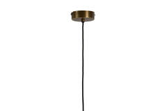 Hanglamp Ø30x26 cm KYLIE ruw oud brons
