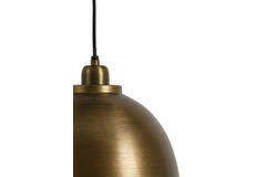 Hanglamp Ø30x26 cm KYLIE ruw oud brons