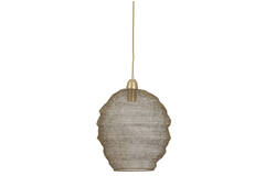 Hanglamp Ø38x42 cm NINA gaas antiek brons