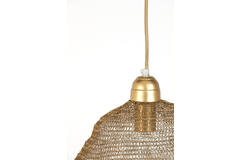 Hanglamp Ø38x42 cm NINA gaas antiek brons