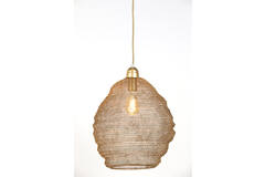 Hanglamp Ø38x42 cm NINA gaas antiek brons