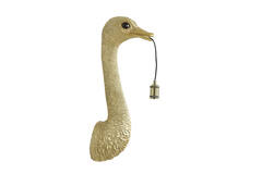 Wandlamp 25x19x72 cm OSTRICH goud