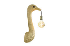 Wandlamp 25x19x72 cm OSTRICH goud