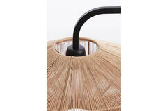 Wall lamp Ø43x115 cm LYRA natural+matt black