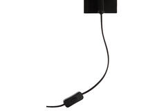 Wall lamp Ø43x115 cm LYRA natural+matt black