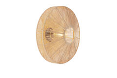 Wandlamp Ø43x43 cm LYRA naturel+mat zwart