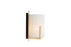 Wall lamp 22x18x36 cm LITTO natural+linen white