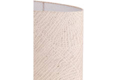 Kap ovaal recht smal hoog 30-15-25 cm STONE beige