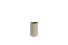 Pantalla de lámpara ovalado recto y estrecho 38-17,5-28 cm BOLERO blanco