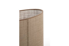 Shade oval straight slim 38-17,5-19 cm CADEN beige