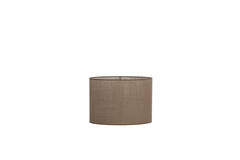 Pantalla de lámpara ovalado recto y estrecho 45-21-32 cm CADEN beige