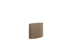 Pantalla de lámpara ovalado recto y estrecho 45-21-32 cm CADEN beige
