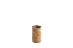 Kap ovaal recht smal 30-15-25 cm OSIRE terra-bruin