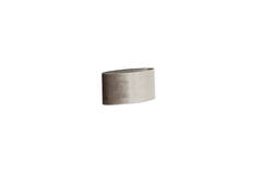 Kap ovaal recht smal 38-17,5-19 cm PALATA taupe