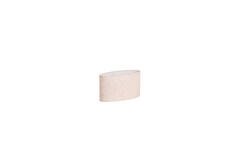 Shade oval straight slim low 38-17,5-19 cm STONE beige