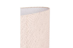 Shade oval straight slim low 38-17,5-19 cm STONE beige