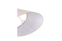 Shade oval straight slim low 38-17,5-19 cm STONE beige