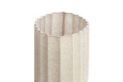 Shade oval straight slim 38-17,5-19 cm DISLI natural