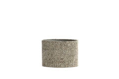 Shade oval straight slim 38-17,5-28 cm OSIRE grey-brown
