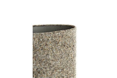 Shade oval straight slim 38-17,5-28 cm OSIRE grey-brown