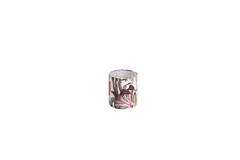 Kap ovaal recht smal laag 45-21-22 cm ISADORE wit