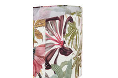Kap ovaal recht smal laag 45-21-22 cm ISADORE wit