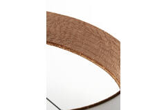Shade oval straight slim 45-21-22 cm PRAYA brown