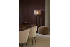 Shade oval straight slim high 45-21-32 cm AIKO brown