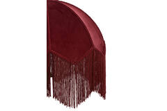 Kap Ø45x35,5 cm MALACIA velvet bordeaux