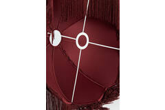Kap Ø45x35,5 cm MALACIA velvet bordeaux