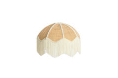 Shade Ø45x35,5 cm MALACIA raffia natural+cream