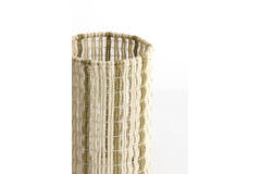 Shade cylinder 21-21-31,5 cm SIMBELIN cream+olive green