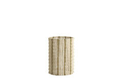 Shade cylinder 26-26-36,5 cm SIMBELIN cream+olive green