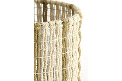 Shade cylinder 26-26-36,5 cm SIMBELIN cream+olive green