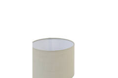 Shade cylinder 20-20-15 cm LINEN light grey