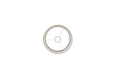 Shade cylinder 25-25-18 cm LINEN light grey