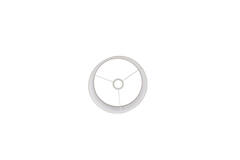 Shade cylinder 30-30-21 cm LINEN egg white