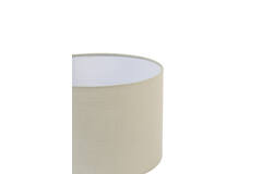 Shade cylinder 30-30-21 cm LINEN light grey