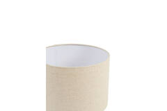 Shade cylinder 30-30-21 cm LINEN natural