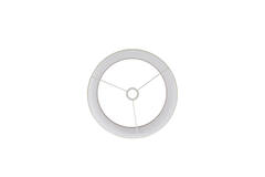 Shade cylinder 40-40-30 cm LINEN egg white