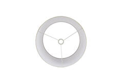 Shade cylinder 50-50-38 cm LINEN egg white