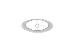 Shade oval straight slim 45-21-32 cm SERONU egg white