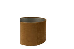 Shade cylinder 30-30-21 cm VELOURS cognac