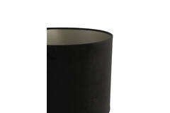 Shade cylinder 40-40-30 cm VELOURS black-taupe