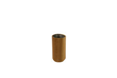 Shade oval straight slim 30-15-25 cm VELOURS cognac