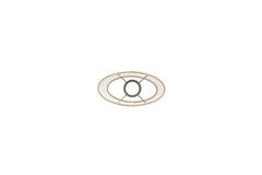 Shade ellips slim high 21-17,5-23 cm LIVIGNO natural